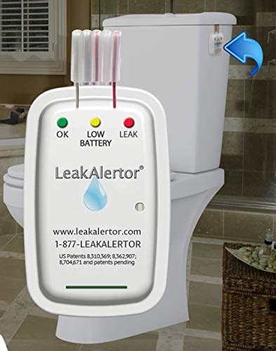 toilet leak sensor|LeakAlertor 6000 Toilet Leak Detector